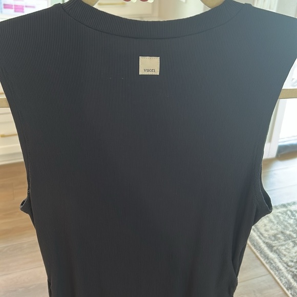 Vuori Women’s Black Sleeveless Dress with Slit Sz S - Picture 5 of 5
